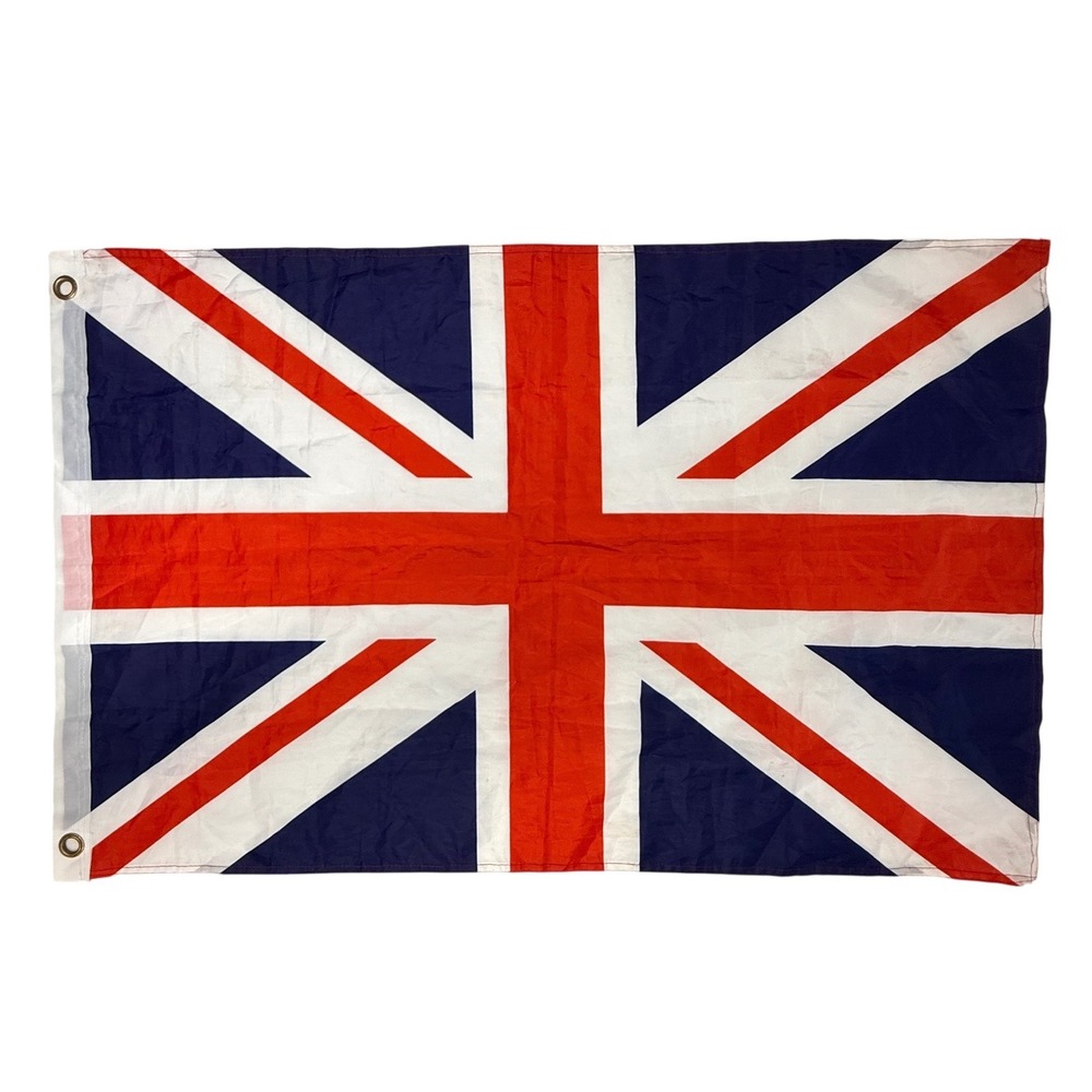 Union Jack British Flag United Kingdom Great Britain 2x3 ft Grommets Polyester